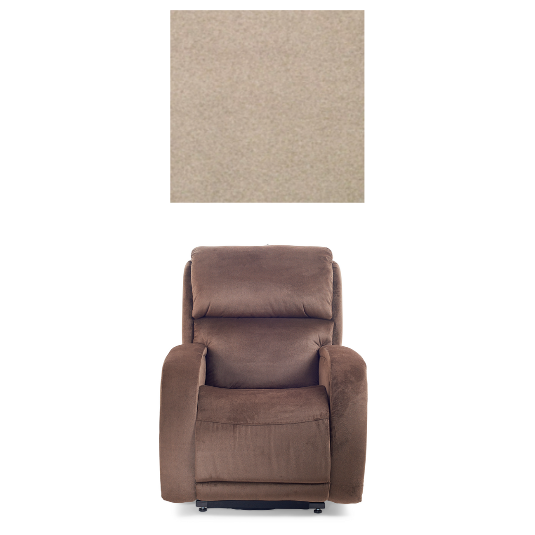 Golden Tech EZ Sleeper Assisted Lift Recliner with Twilight & Power Lumbar - Camel